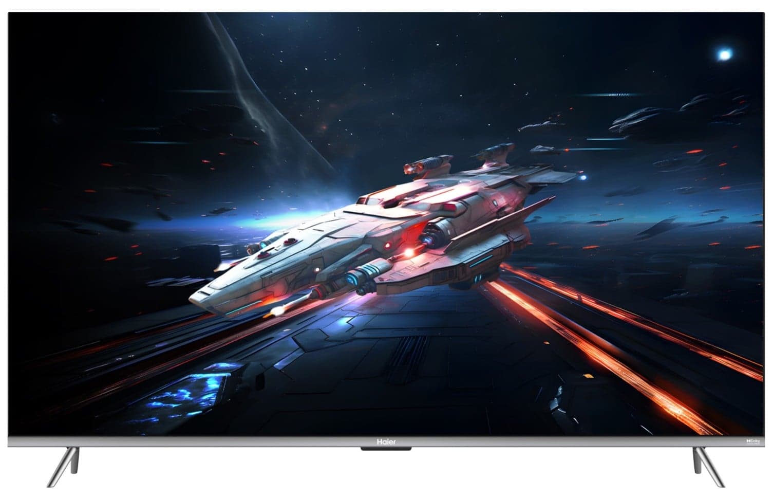 TV HAIER 85" H85Q800UX UHD QLED GOOGLETV BT 120HZ - vista 1